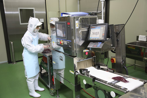 X線検査による品質管理